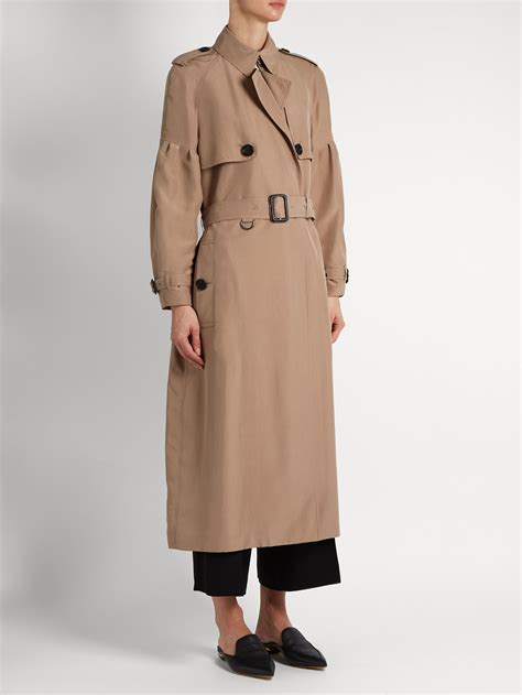 burberry maythorne silk trench coat|burberry trench coat women outlet.